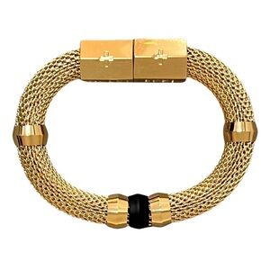 Mesh Candy Bracelet Black